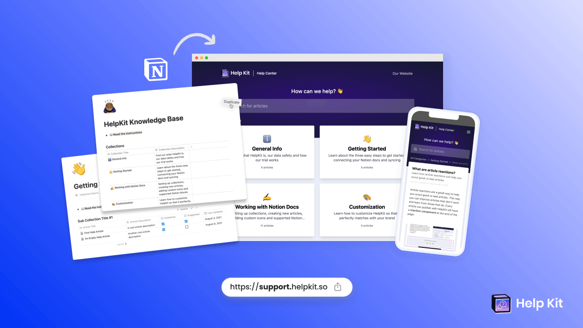 How to Use Notion to Create a Help Center for your Company