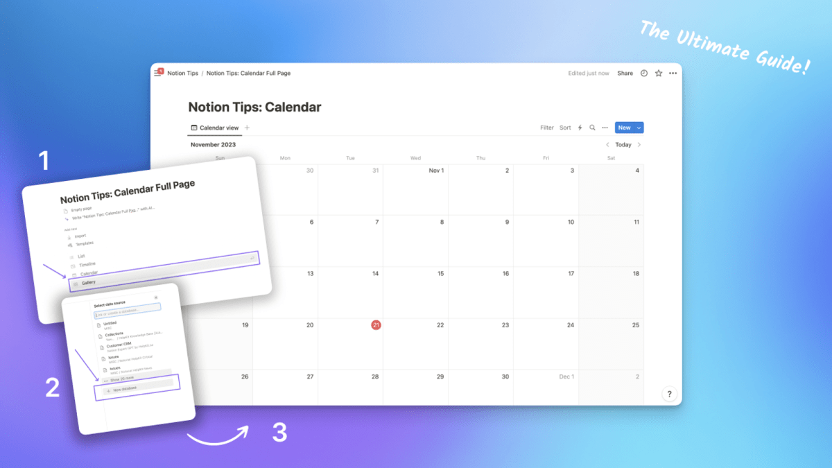 Mastering Notion Calendar: The Ultimate Guide