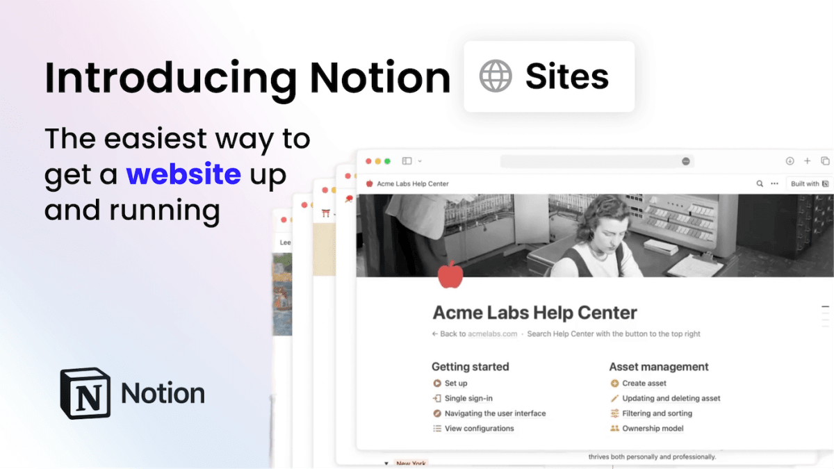 What Is Notion Sites? Can You Build a Help Center with It?